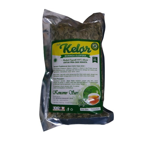 Teh Daun Kelor Kencono Sari 40gr