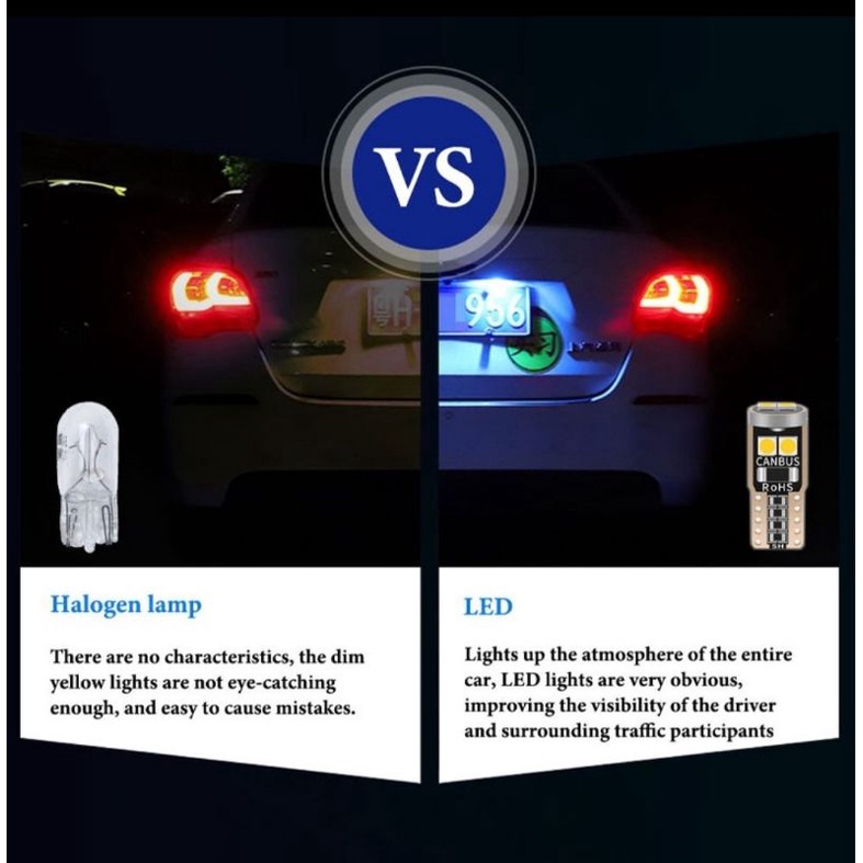 LAMPU T10 CANBUS 3030 LAMPU KABIN PLAT NOMOR MOBIL