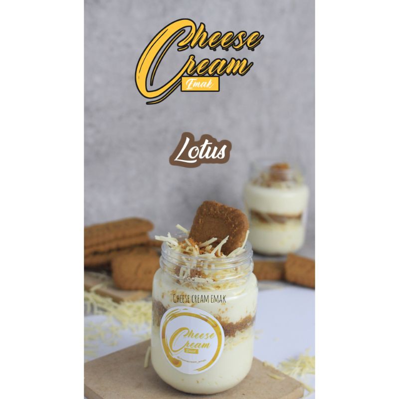 

CHEESE CAKE LOTUS/ CHEESECAKE / CAKE / KUE / LOTUS / DESSERT RASA LOTUS