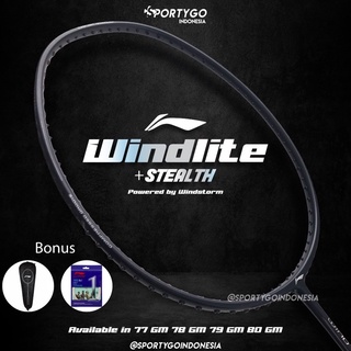 Raket Badminton Li-Ning Windlite Stealth ORIGINAL / Wind Lite