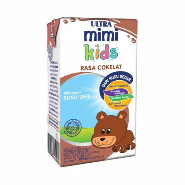 

SUSU UHT, ULTRA MIMI COKELAT 125ML (40pcs/1 dus)