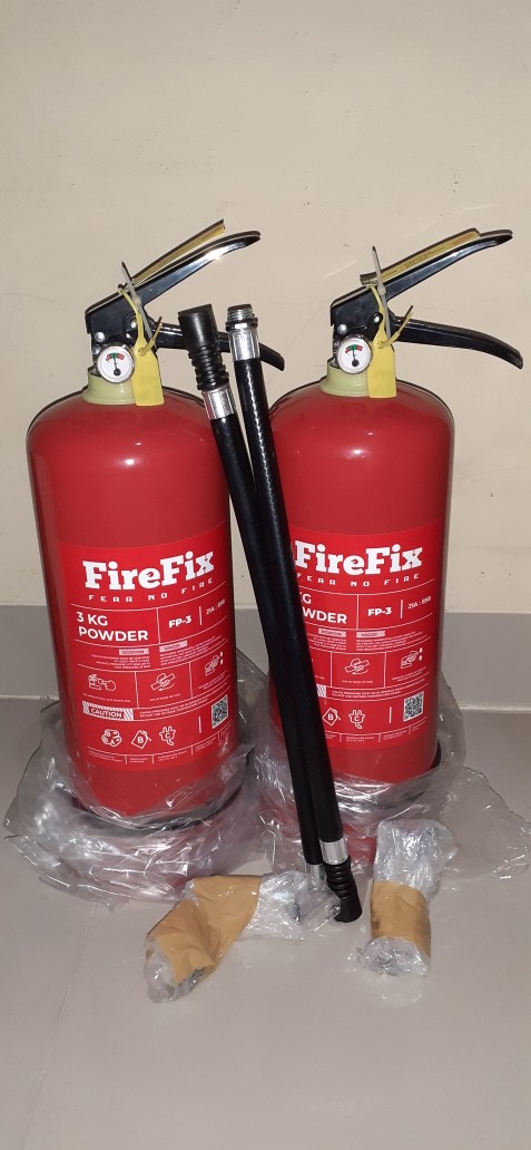 Firefix Fp3 Powder 3 Kg Tabung Alat Pemadam Api Ringan Apar Kebakaran