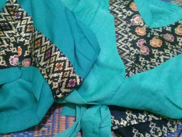 Atasan Batik Dolby Dolbi Dobby Doby Tenun Sutra Tulis Halus Katun Atbm Baron ,sarombit Atasan Dengan