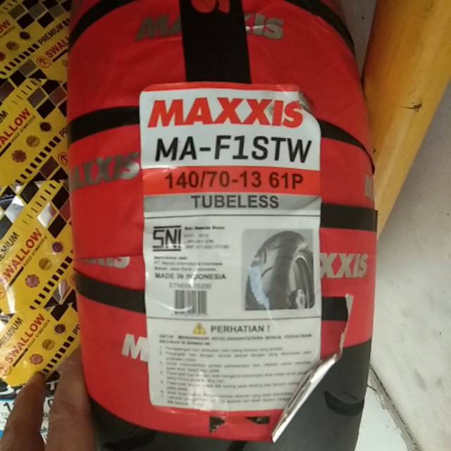 Ban Maxxis 140/70-13 Ban belakang ukuran lebar motor Yamaha Nmax