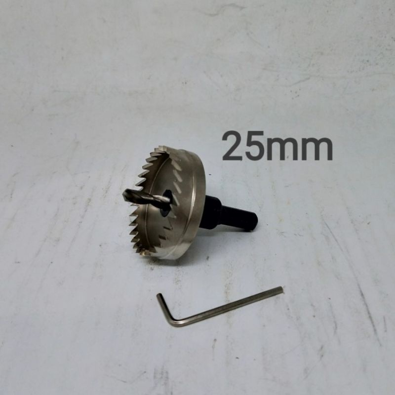 Hole Saw 25mm Kugel - mata bor besi 25mm - mata bor bulat