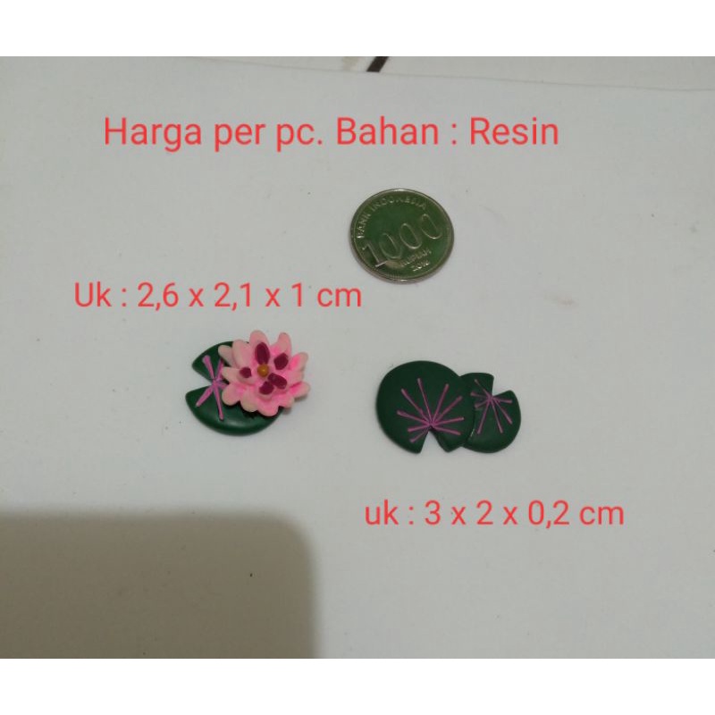 Miniatur Bunga Teratai Daun Teratai