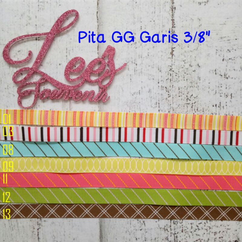 

Pita GG Garis 01, 03, 08, 09, 11, 12, 13 - 3/8