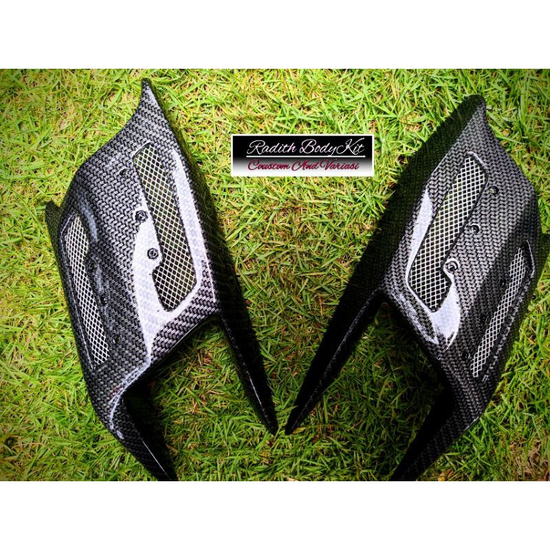 Winglet samping Beat esp atau beat street CARBON