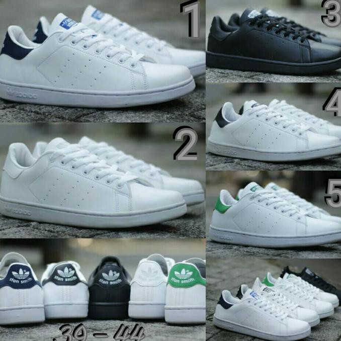 BARU ADIDAS STANSMITH SIZE 36 - 43 SEPATU WANITA DAN PRIA SNEAKERS PUTIH SNEAKERS