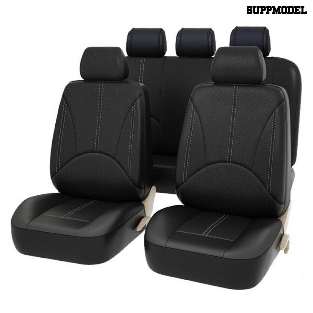 Suppmodel 5-Seat / Set Cover Pelindung Jok Mobil Universal Breathable Tahan Lama