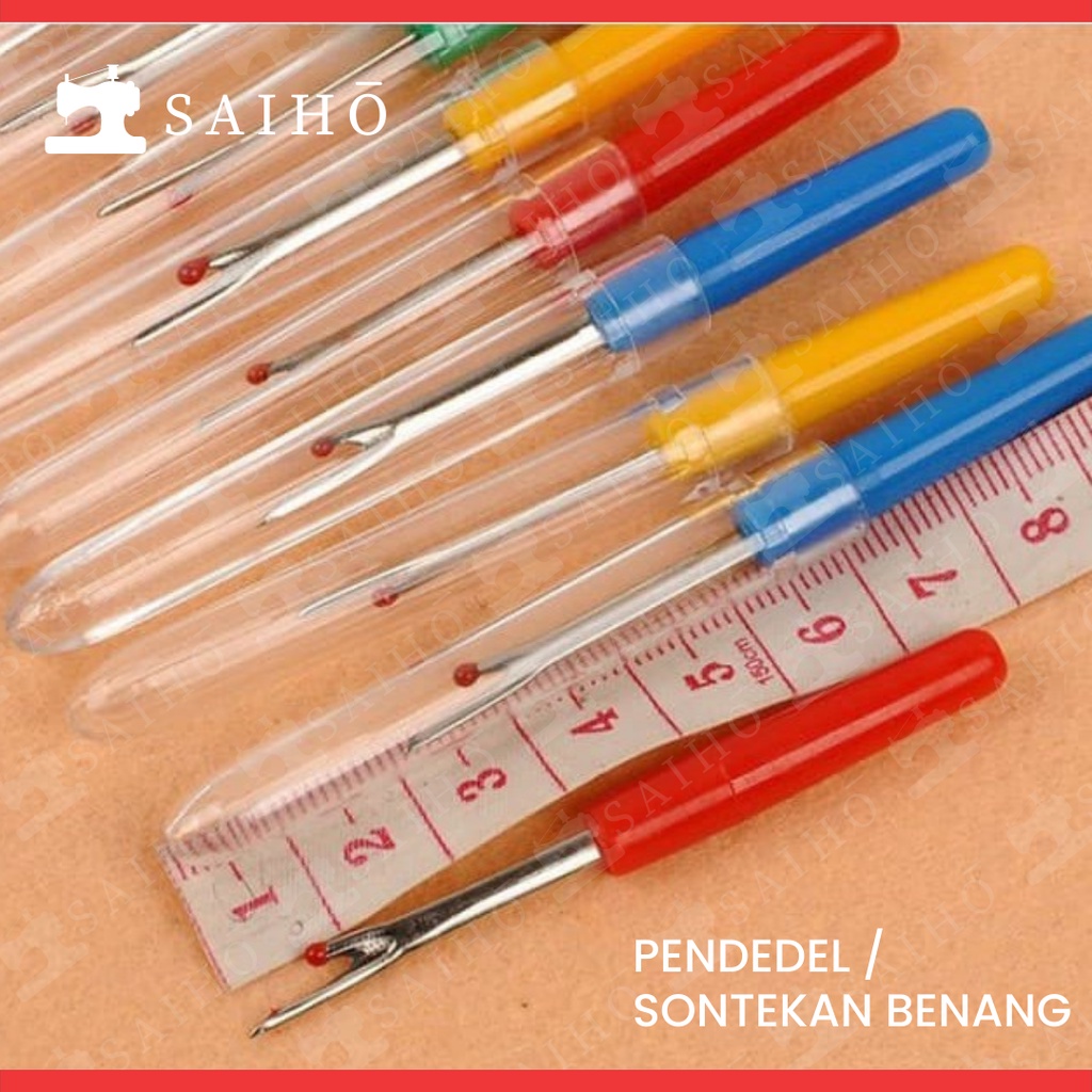 Pendedel Benang Plastik Warna