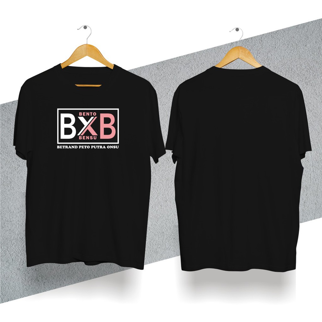 BAJU KAOS PRIA WANITA OURDOOR BXB PINK BAGUS KEREN SIZE S-XL