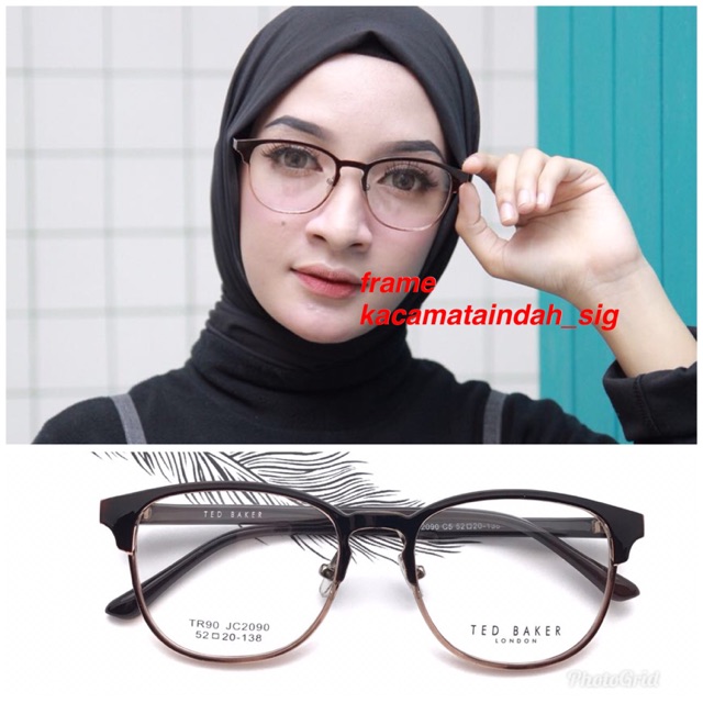Paket hemat free lensa frame Tr 90 2090 fashion pria dan wanita