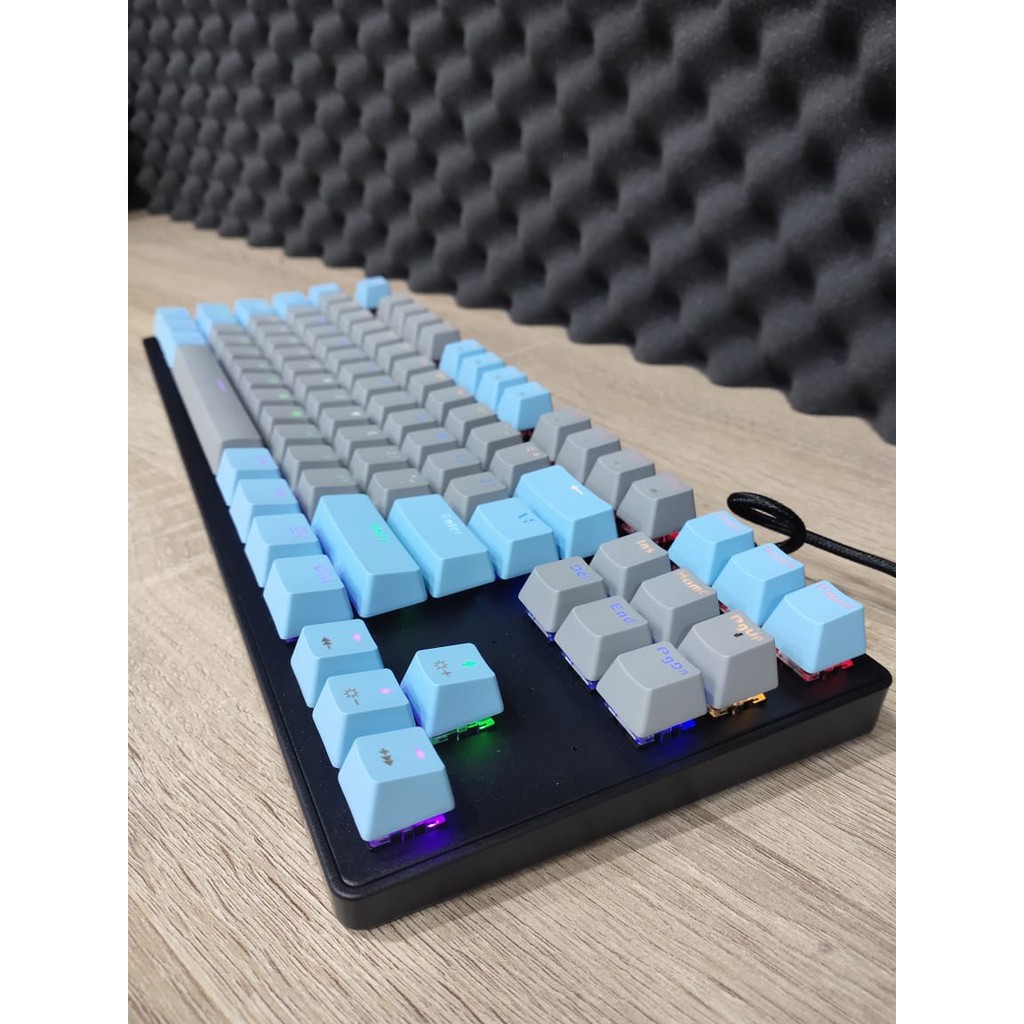 Keyboard REXUS Legionare MX5.2 Smokey Blue Gaming Mechanical | ITECHBALI