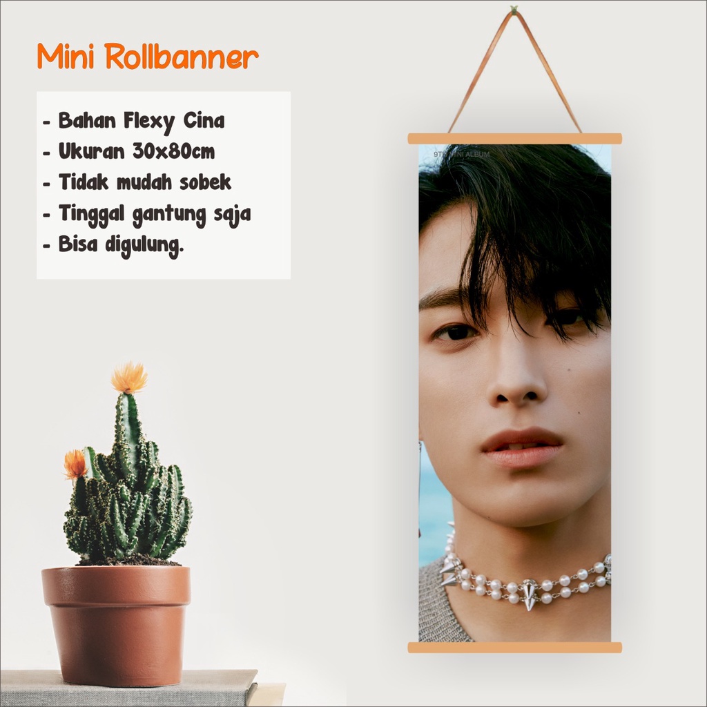 MINI ROLL BANNER SEVENTEEN DK ATTACCA