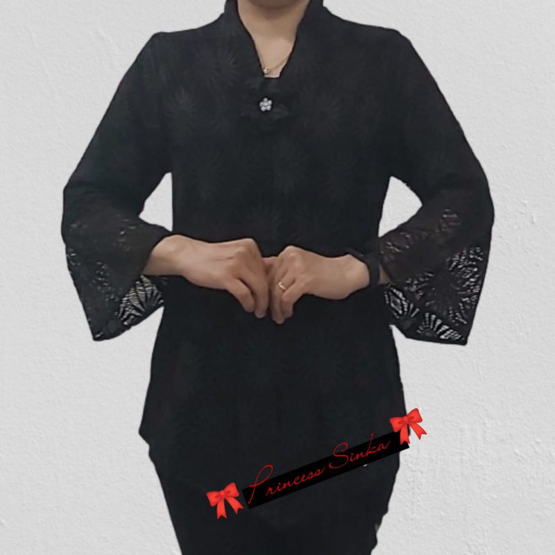 Blouse kebaya encim brokat premium