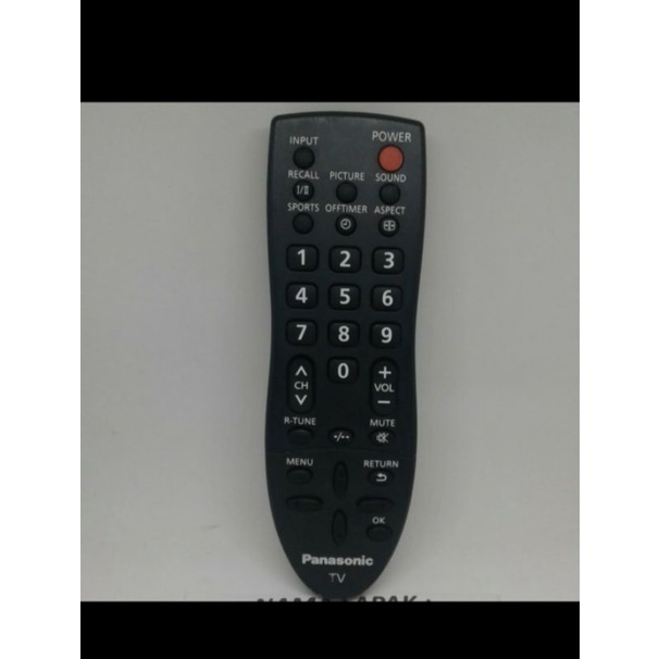 REMOTE REMOT TV PANASONIC LED LCD TIPE LAMA ORIGINAL ASLI