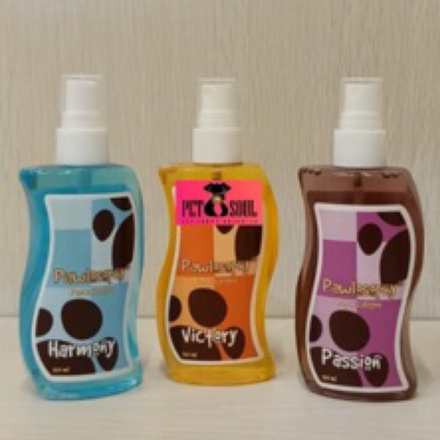 Pawlosophy Pooch Cologne Passion- Victory- Harmony 120ml/ Parfum anjing kucing