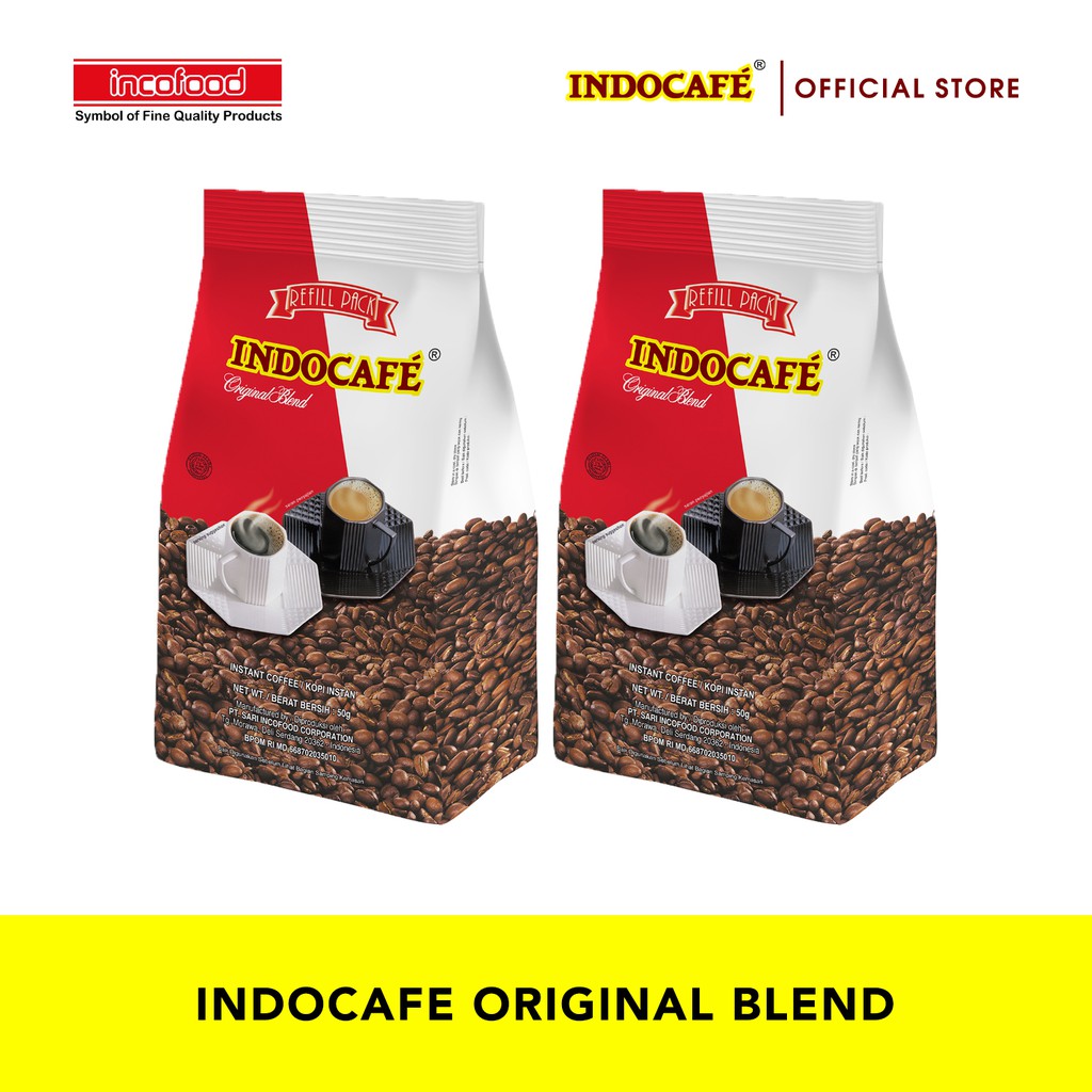 Indocafe Original Blend Refill Pack (50g)