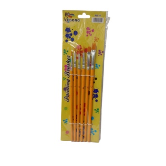 Kuas Lukis Round Set 6 Legong PB-17 POP 1