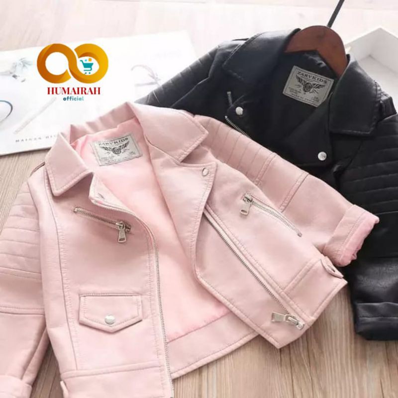 jaket anak/jaket kulit sintetis anak/jaket semi kulit anak