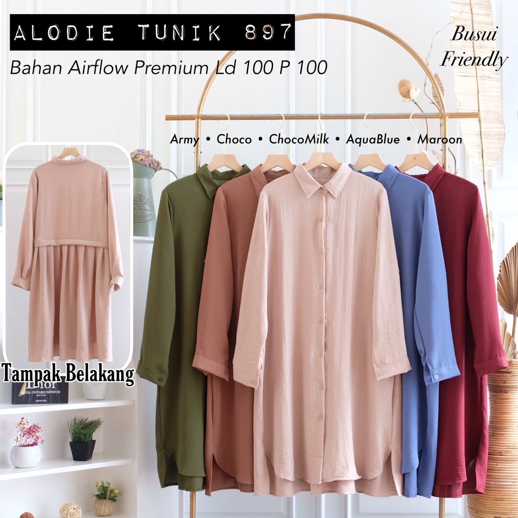 ALODIE TUNIK / TUNIC / ATASAN KERJA