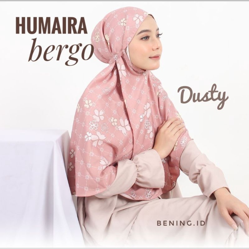 HUMAIRA BERGO | BERGO INSTAN | HIJAB BERGO |HIJAB MOTIF | BERGO MOTIF