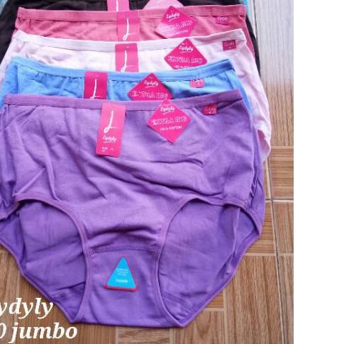 ☆ Isi 3 Cd lydyly 5L dan 4L 030, cd wanita jumbo cd big size, cd wanita jumbo, cd gemuk ➦