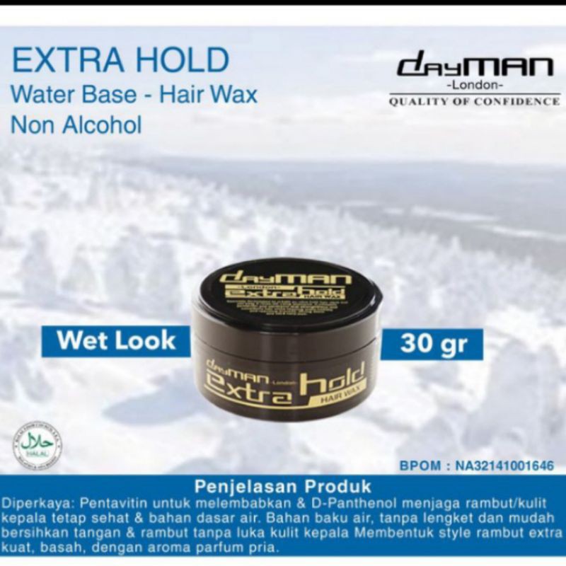 Dayman London hair extra hold 30g 80g