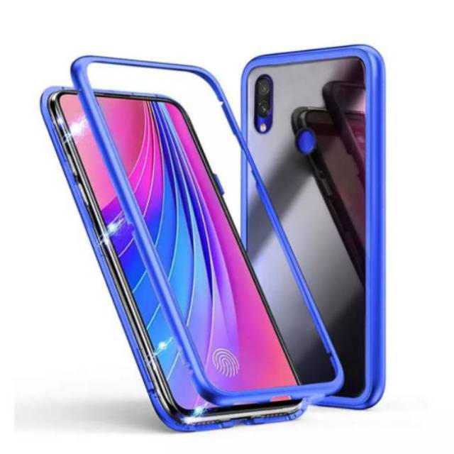 Case Redmi Note 7 Pro Casing Redmi Note 7 Pro Premium Magnetic Single Glass Redmi Note 7 Pro Xiaomi