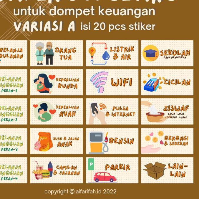 

[KODE 77]/STIKER DOMPET KEUANGAN ISI 20 PCSSTIKER DOMPET KEUANGAN ISI 20 PCS/produck vyralral