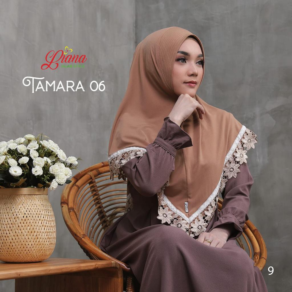 Jilbab Instan Bergo Tamara 05 06 07 Ori Liana Hijab BY QOID-MOCCA