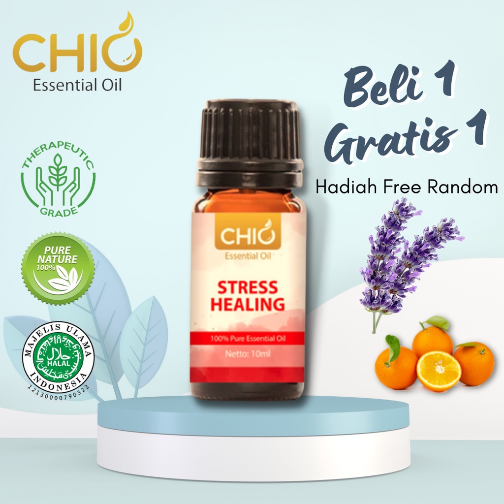 BUY 1 GET 1  CHIO STRESS HEALING ESSENSIAL OIL