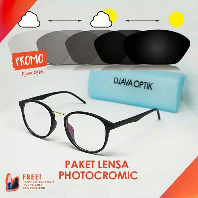 209 DESIGN+kacamata cewek bulat PROMO gratis lensa photocromic