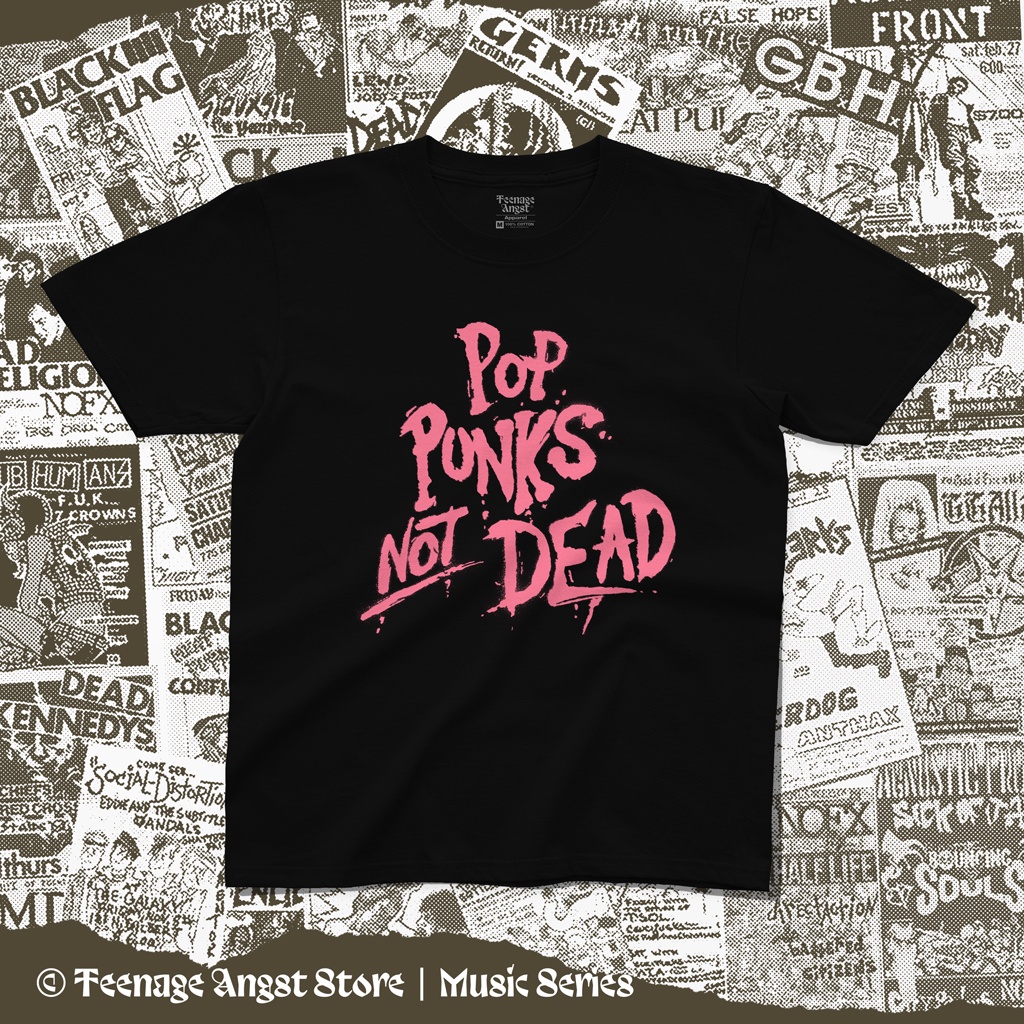 Teenage Angst | Kaos Band Anak New Found Glory | Pop Punk Not Dead