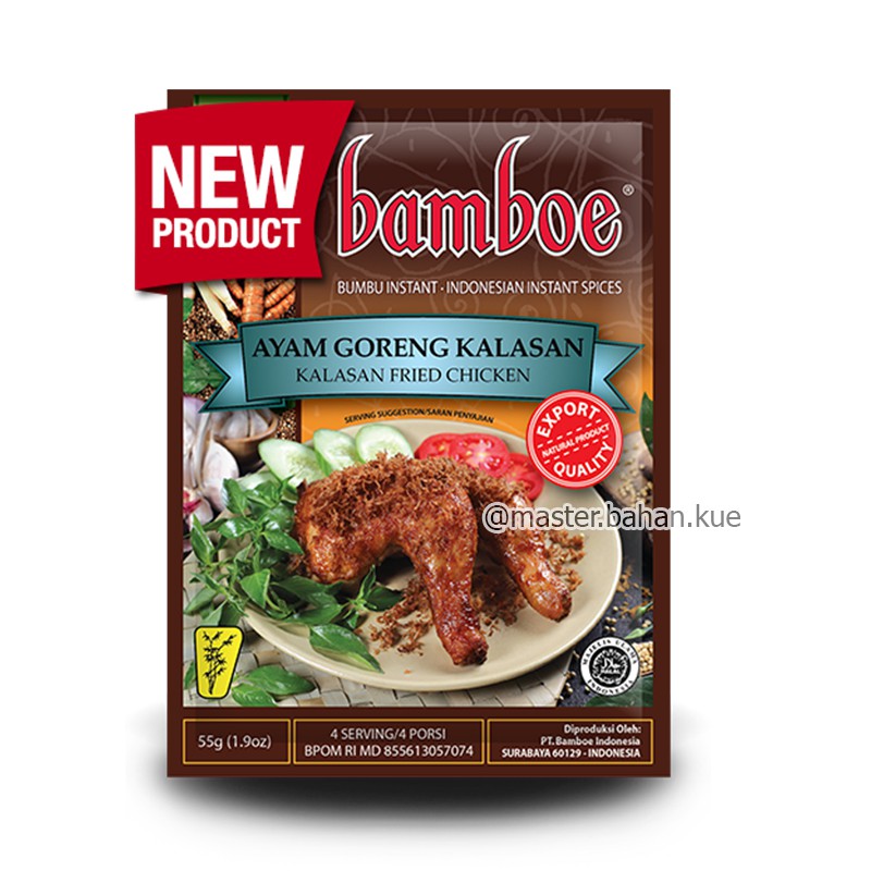 

[55 gr] Bamboe Ayam Goreng Kalasan /Ayam Kalasan