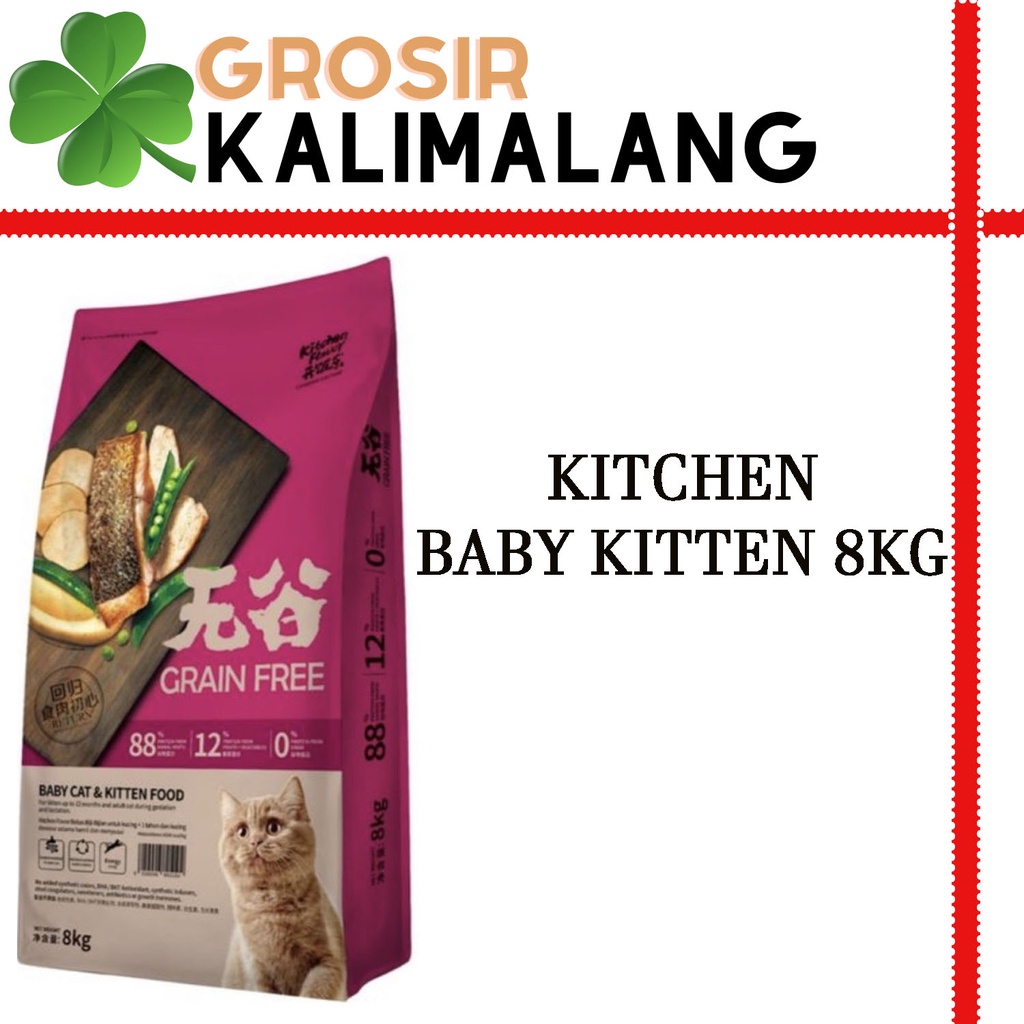 Kitchen Flavor Premium For Kitten &amp; Baby Kitten 8k (Ekspedisi)