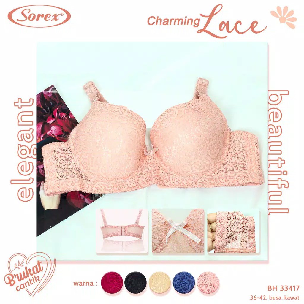 babybear Bra BH Sorex 11199D, 33417, 99173 Kawat Busa Tipis Cup Besar