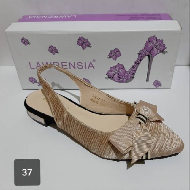 (WAJIB TANYA STOK) Sepatu sandal wanita lawrensia size 37