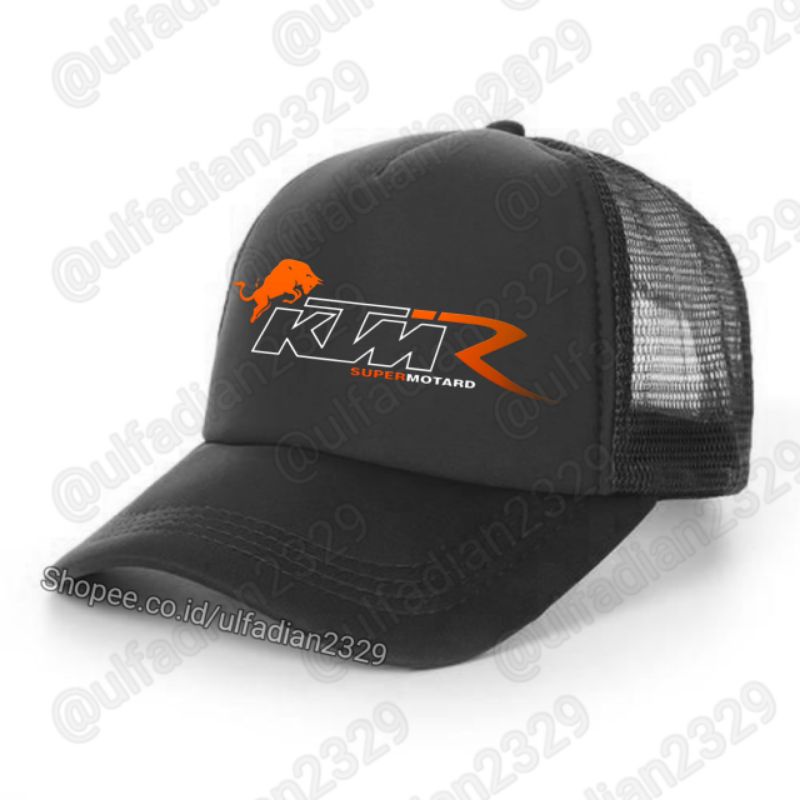 Topi Pria/Racing/Motocross/Trucker/Jaring KTM - Topi KTM Super Motard