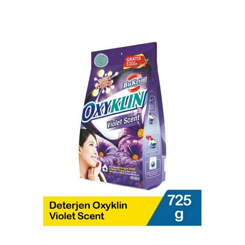 Bu Krim Detergent Oxy Klin + VioletScent 700g