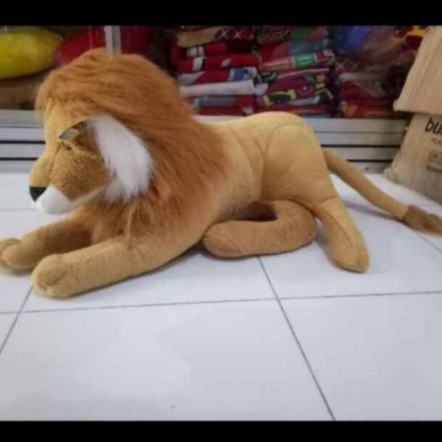 Boneka singa harimau macan jumbo