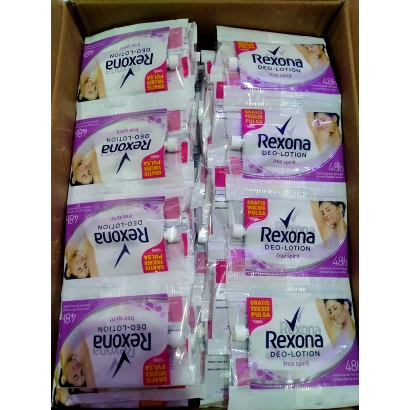 Rexona Deo Lotion Sachet / Rexona Sachet Extra Volume 25%