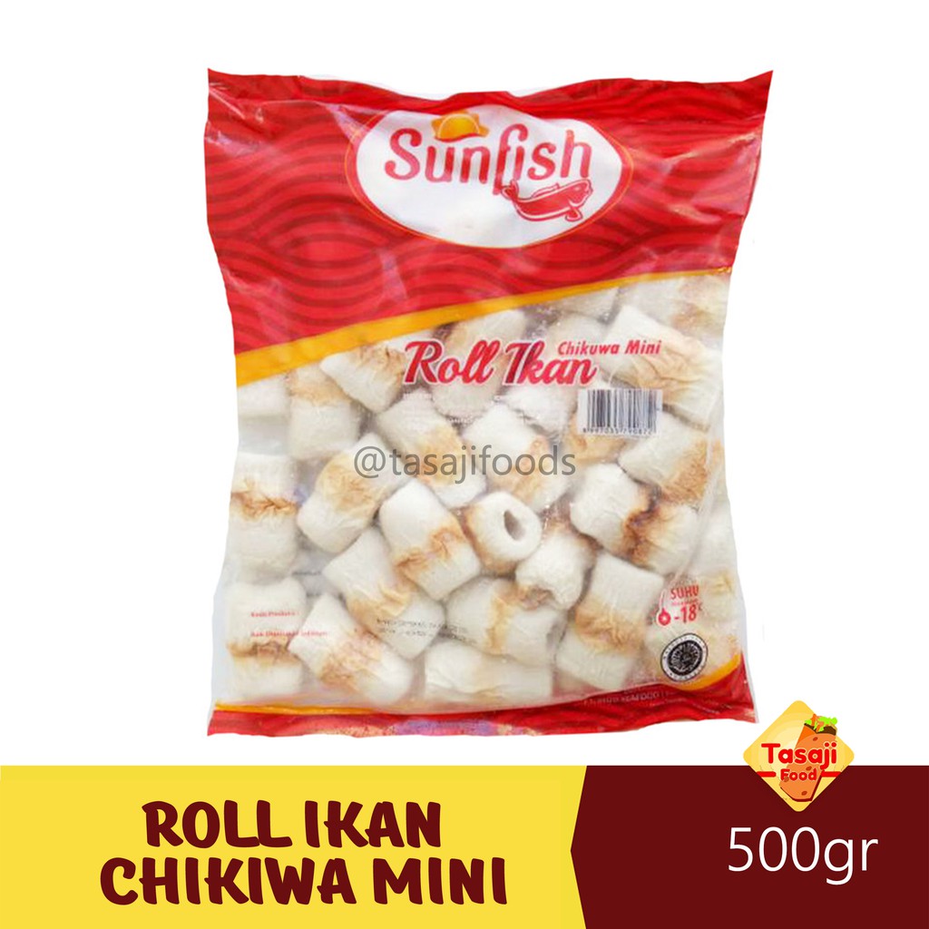 Roll Ikan Chikiwa Mini Sunfish 500 Gram