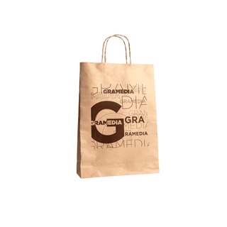 

Gramedia Jember - GRAMEDIA PAPER BAG KRAFT TWISTED M