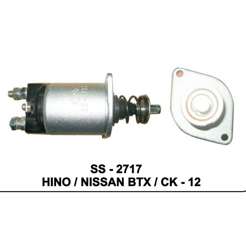 Solenoid Switch Starter Hino Ranger / Nissan Btx / Ck12 ss2717 Ss-2717