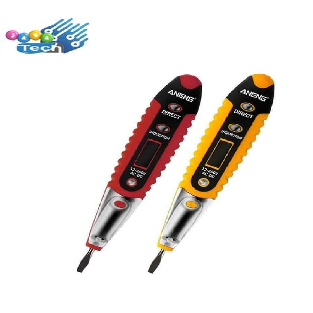 ANENG Tes Pen Digital AC-DC 12-250V dengan Senter