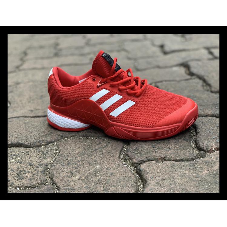 Sepatu Adidas Barricade Boost Mens Tennis Court Shoes Train Premium Big Sale