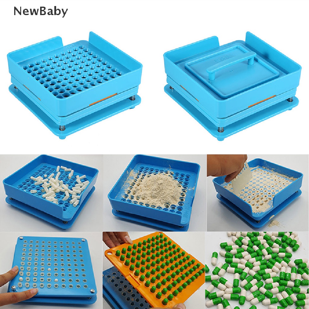 Mesin Pengisi Kapsul 100 Lubang Bahan Food Grade Untuk Bayi