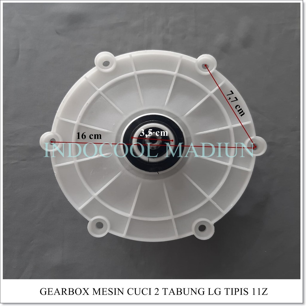 Gearbox Mesin Cuci 2 Tabung LG Tipis Gigi 11 GB26